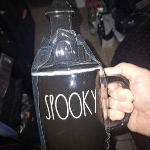 Rae dunn spooky haunted house mug